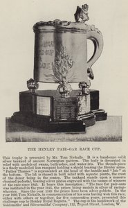 The Henley Pair-Oar Race Cup by English Photographer
