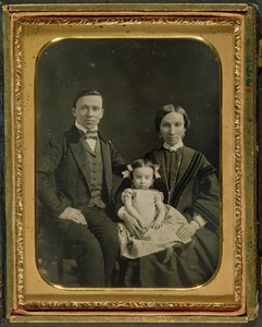 The Hiller family, c.1850 by English Photographer