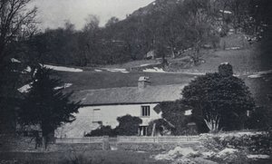 The Home of Hartley Coleridge and De Quincey, Nab Cottage, Rydal by English Photographer