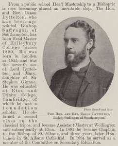 The Honourable and Reverend Canon Lyttelton, Bishop Suffragan of Southampton