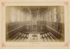 The House of Lords by English Photographer