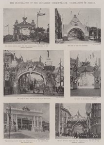 The Inauguration of the Australian Commonwealth, Celebrations in Sydney