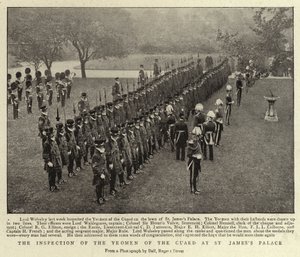The Inspection of the Yeomen of the Guard at St James