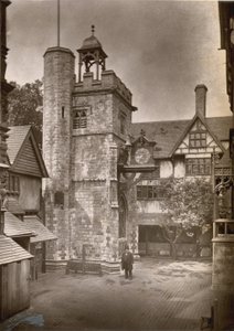The International Health Exhibition at South Kensington: All-Hallows Staining and Butchers Row by English Photographer