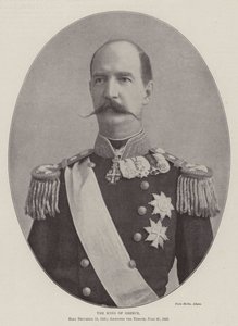 The King of Greece by English Photographer