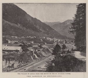 The Landslip in Switzerland