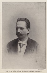 The Late Count Taafe, Austro-Hungarian Statesman by English Photographer