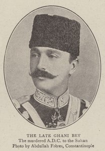 The Late Ghani Bey by English Photographer