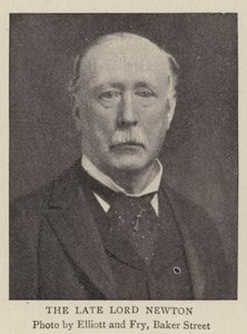 The Late Lord Newton by English Photographer