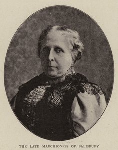 The Late Marchioness of Salisbury by English Photographer