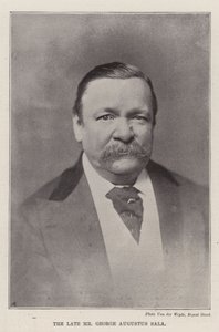 The Late Mr George Augustus Sala by English Photographer
