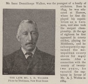 The Late Mr I D Walker by English Photographer