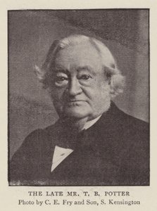 The Late Mr. T. B. Potter by English Photographer