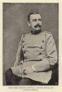 The Late Prince Leopold, Prince Royal of Anhalt-Dessau by English Photographer