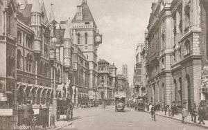 The Law Courts, London by English Photographer