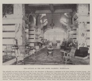 The Lounge at the New Hotel Majestic, Harrogate by English Photographer