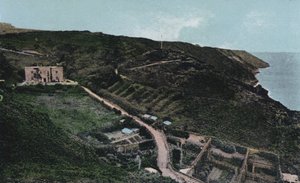 The Manor House, Lundy Island by English Photographer