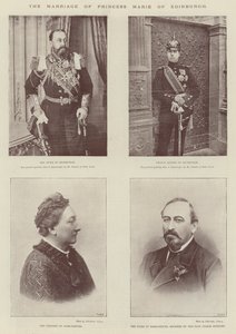 The Marriage of Princess Marie of Edinburgh by English Photographer