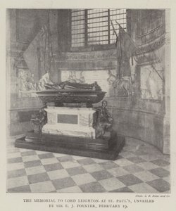 The Memorial to Lord Leighton at St Paul