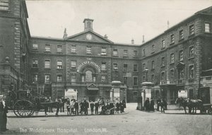 The Middlesex Hospital, London, 1910 by English Photographer