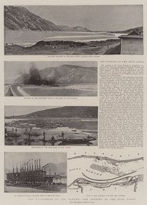 The Navigation of the Danube, the Opening of the Iron Gates by English Photographer