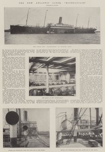 The New Atlantic Liner, Minneapolis by English Photographer