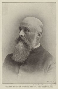 The New Bishop of Norwich, the Reverend John Sheepshanks