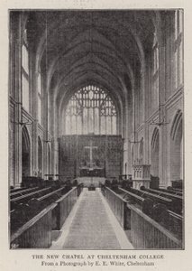 The New Chapel at Cheltenham College by English Photographer