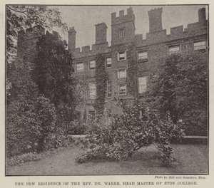 The New Residence of the Reverend Dr Warre, Head Master of Eton College by English Photographer