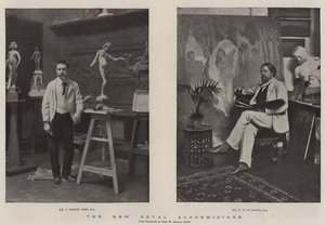 The New Royal Academicians by English Photographer