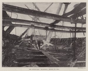 The Nitrate-Ship Micronesia, Burned off Deal by English Photographer