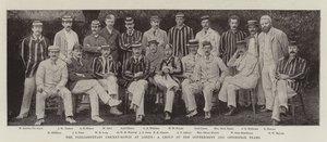 The Parliamentary Cricket-Match at Lord