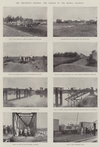 The Philippine Trouble, the Damage to the Manila Railway