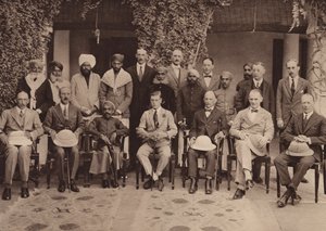 The Prince and the Maharaja Kumar at the Residency, Udaipur