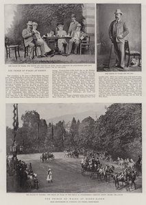 The Prince of Wales at Baden-Baden