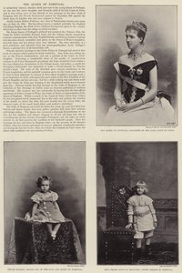 The Queen of Portugal by English Photographer