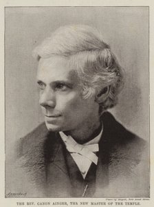 The Reverend Canon Ainger, the New Master of the Temple