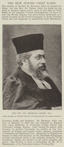 The Reverend Dr Hermann Adler, MA, Chief Rabbi of United Jewish Congregations of Great Britain by English Photographer
