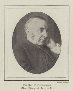 The Reverend F J Chavasse, New Bishop of Liverpool by English Photographer