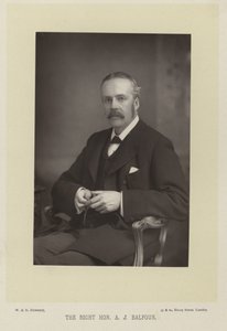 The Right Hon. A. J. Balfour by English Photographer