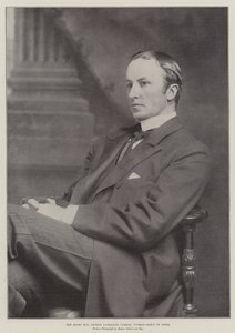 The Right Honourable George Nathaniel Curzon, Viceroy-Elect of India by English Photographer