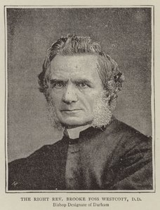 The Right Reverend Brooke Foss Westcott, DD by English Photographer
