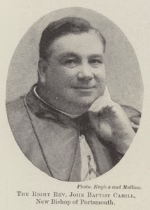 The Right Reverend John Baptist Cahill, New Bishop of Portsmouth by English Photographer