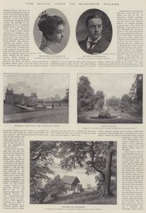 The Royal Visit to Blenheim Palace, 28th November 1896
