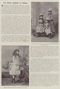 The Royal Wedding at Coburg by English Photographer