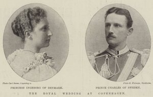The Royal Wedding at Copenhagen by English Photographer