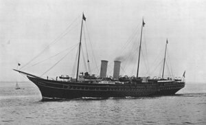 The Royal Yacht Victoria and Albert by English Photographer