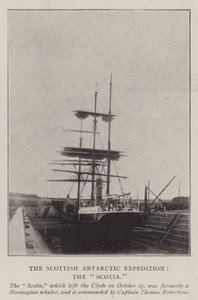 The Scottish Antarctic Expedition, the Scotia by English Photographer