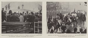The Shahs Arrival by English Photographer