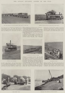 The Soudan Advance, Scenes on the Nile